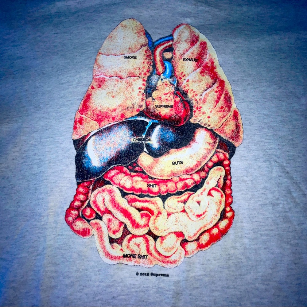 🔴 Supreme Guts Tee Large 👕 2018